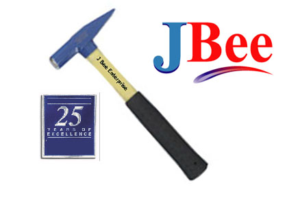 16oz. fiberglass riveting handle sheet metal hammer 16THFG2 - J Bee  Enterprises
